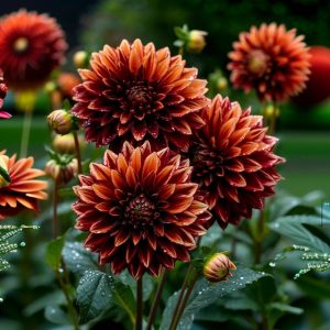 Георгин Маскарад купить по цене от 699р. в интернет-магазине «Посадика» с доставкой почтой в в Красный Куте и по всей России – [изображение №1].