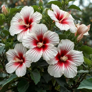 Гибискус Рэд Элеганс купить по цене от 380р. в интернет-магазине «Посадика» с доставкой почтой в в Красный Куте и по всей России – [изображение №1].