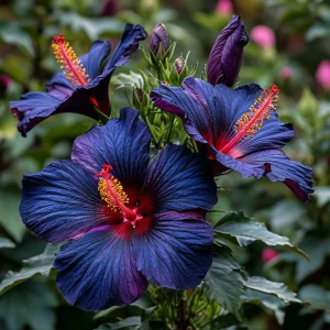 Гибискус Саншайн Кисс купить по цене от 450р. в интернет-магазине «Посадика» с доставкой почтой в в Красный Куте и по всей России – [изображение №1].