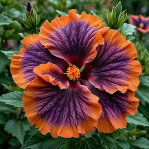 Гибискус Оранж Спел купить по цене от 285р. в интернет-магазине «Посадика» с доставкой почтой в в Красный Куте и по всей России – [изображение №1].