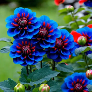 Георгин Аквамарин купить по цене от 318р. в интернет-магазине «Посадика» с доставкой почтой в в Красный Куте и по всей России – [изображение №1].